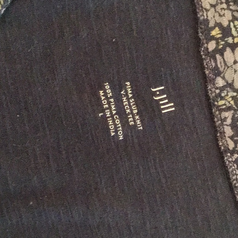 J. Jill Pima s/s size L vneck